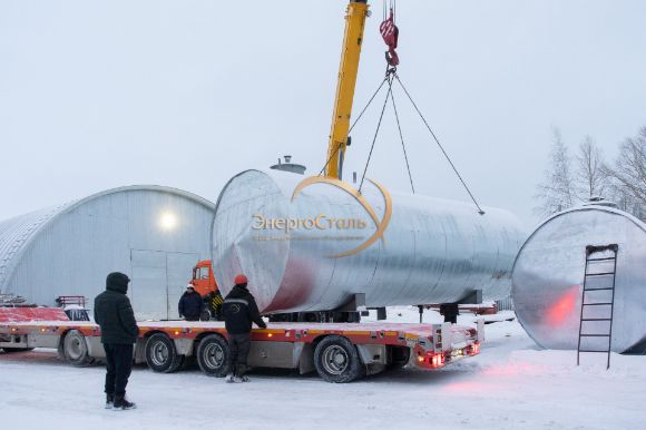 Контейнерная отгрузка модульной котельной ЭнергоСталь