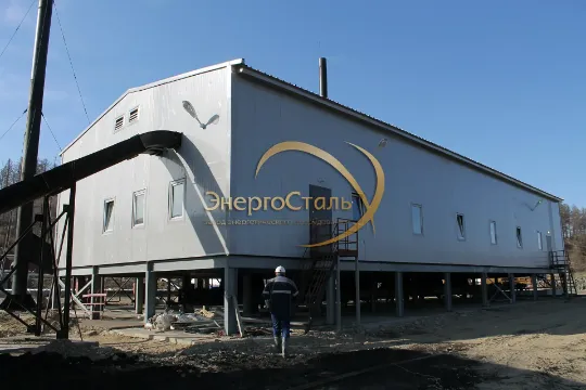 Блочно-модульная котельная МКУ-15МВт для промышленных площадок — котельный завод ЭнергоСталь, контейнерная котельная заводской готовности