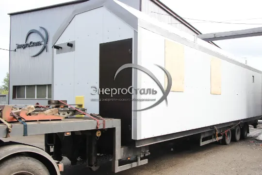 Контейнерная котельная МКУ-0,8МВт — котельный завод ЭнергоСталь, блочная котельная в контейнере